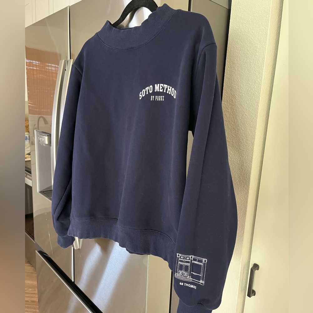 Rare Parke x Soto Method Varsity Mock neck S/M